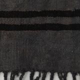 2x8 Green & Black One-of-a-Kind Vintage Kilim Runner, 67x247 Cm