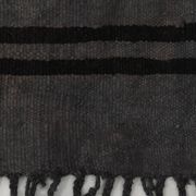 2x8 Green & Black One-of-a-Kind Vintage Kilim Runner, 67x247 Cm