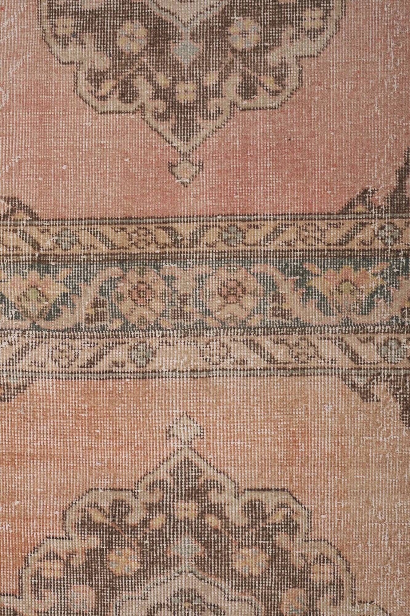 Vintage Turkish hallway rug 79x760 cm
