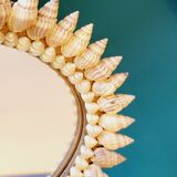 Mirror facing hand or hanging vintage shells