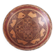 Ancien plat ideqqi kabyle terre cuite