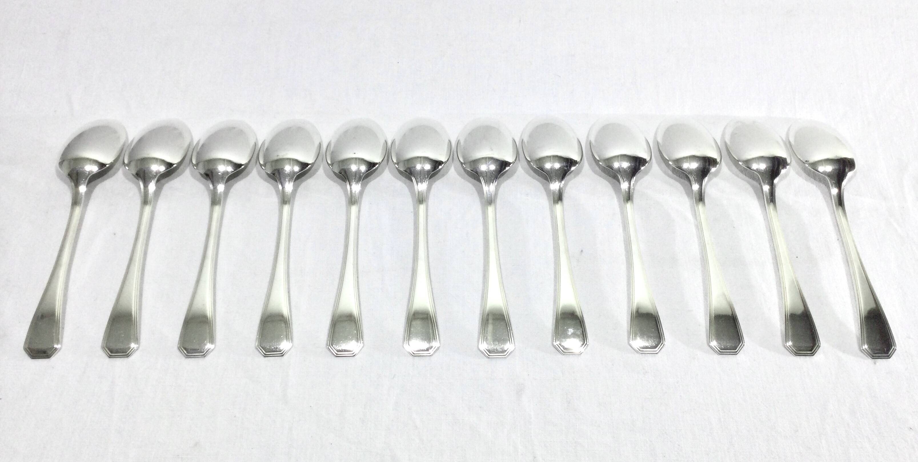 Christofle – 61-piece cutlery set América model