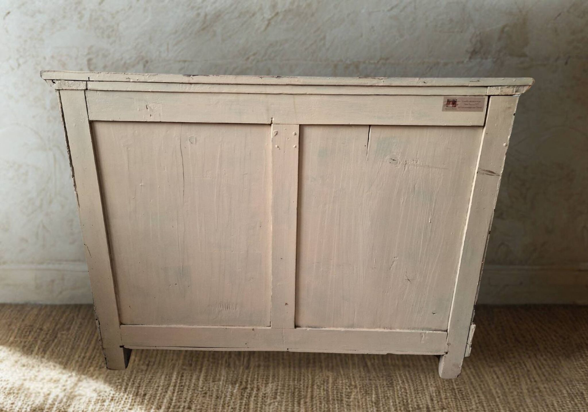 Antique patinated chest of drawers