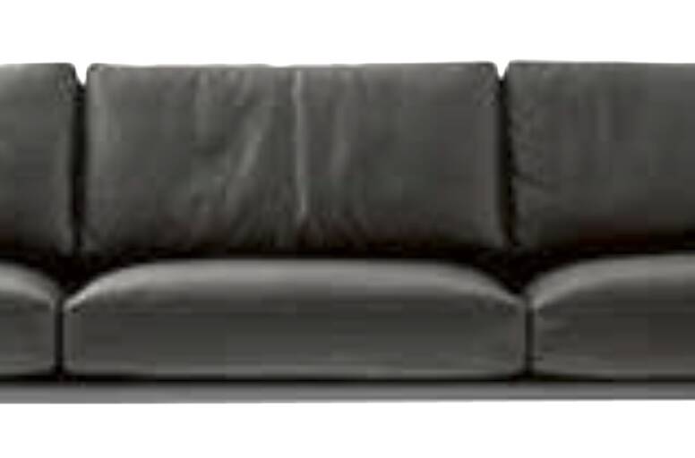 B&B Italia Diesis leather sofa