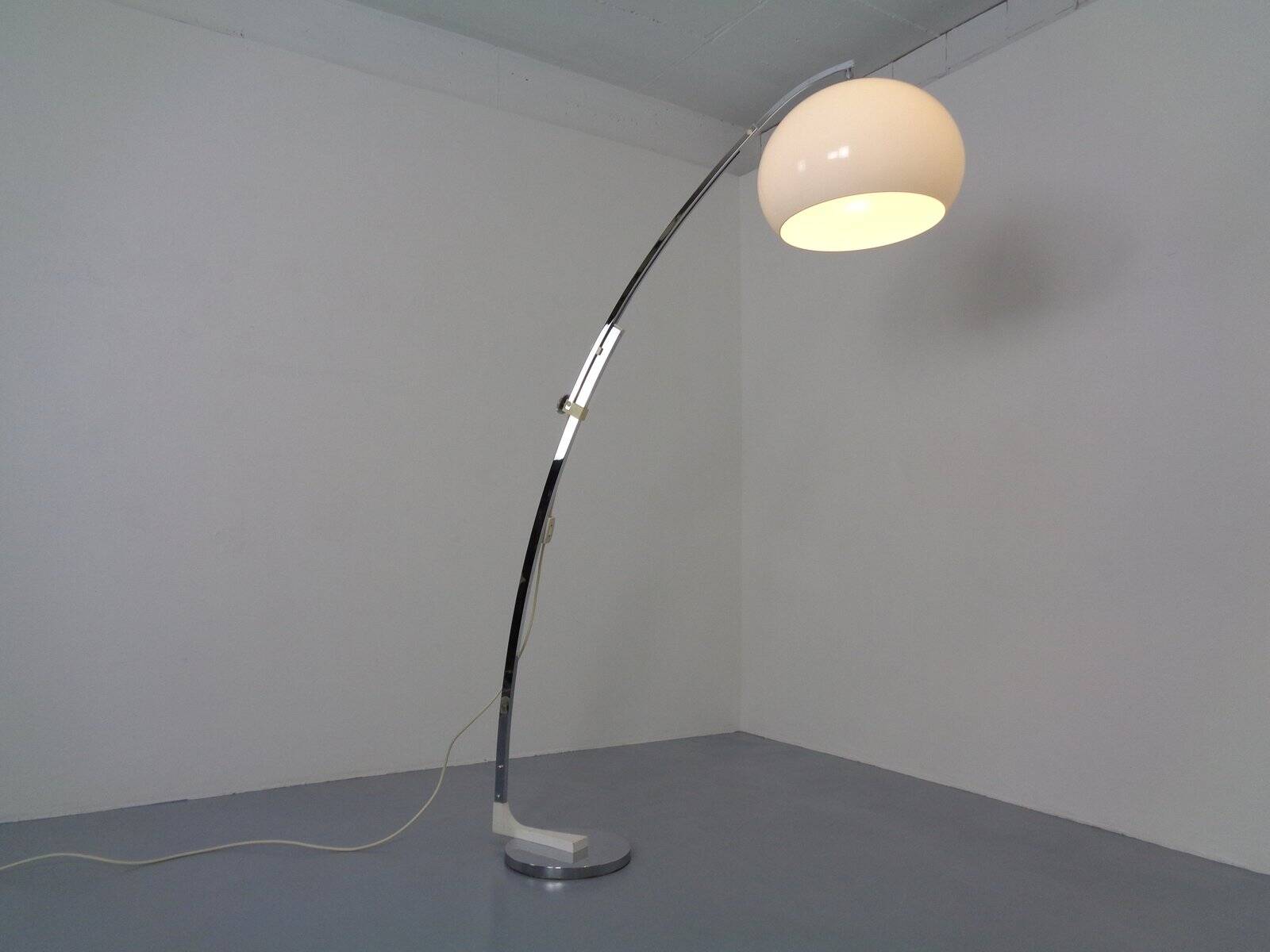 Large German arc lamp from Sölken Leuchten, 1960s