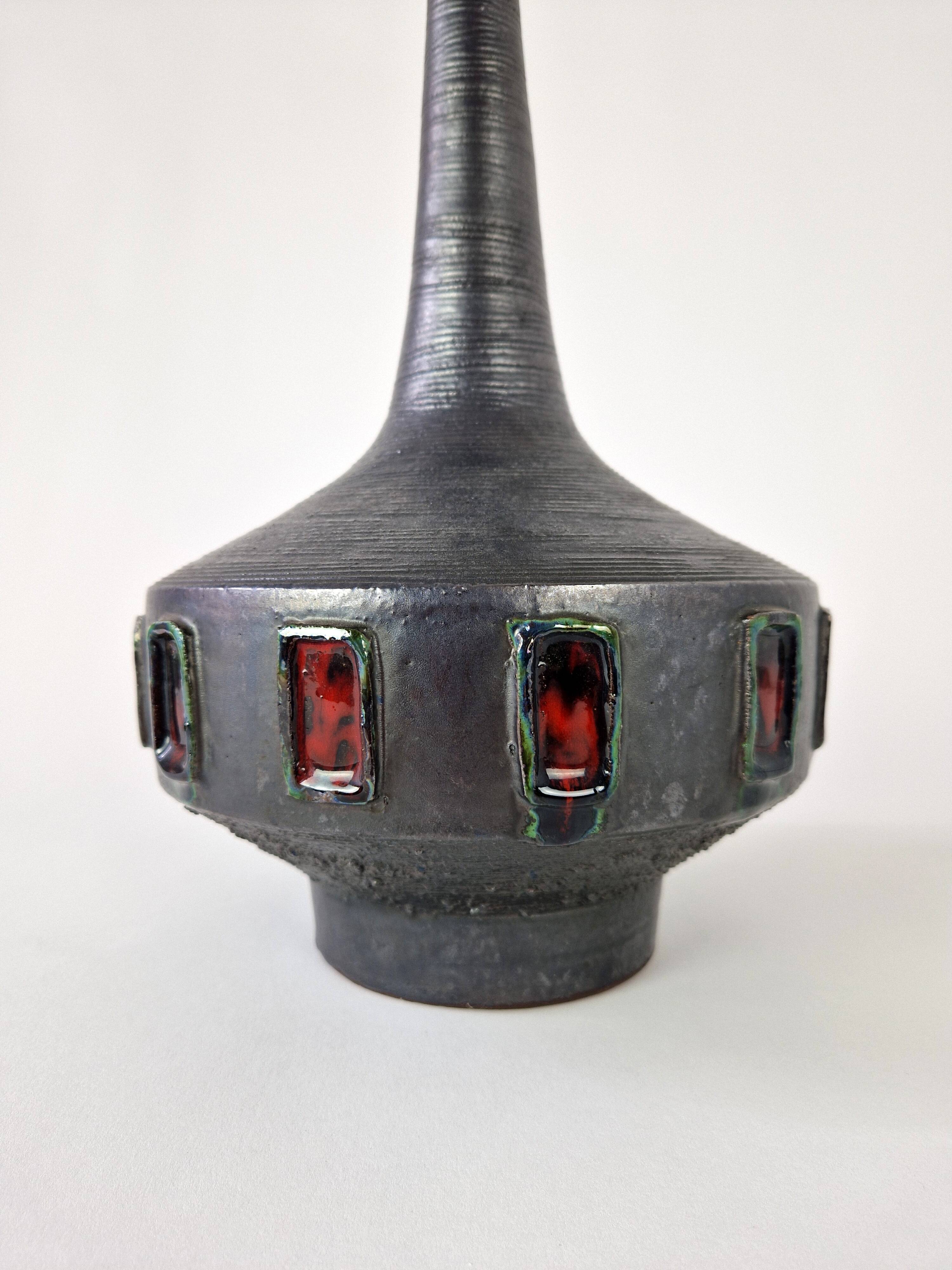 Vase keramar en céramique vintage 1960