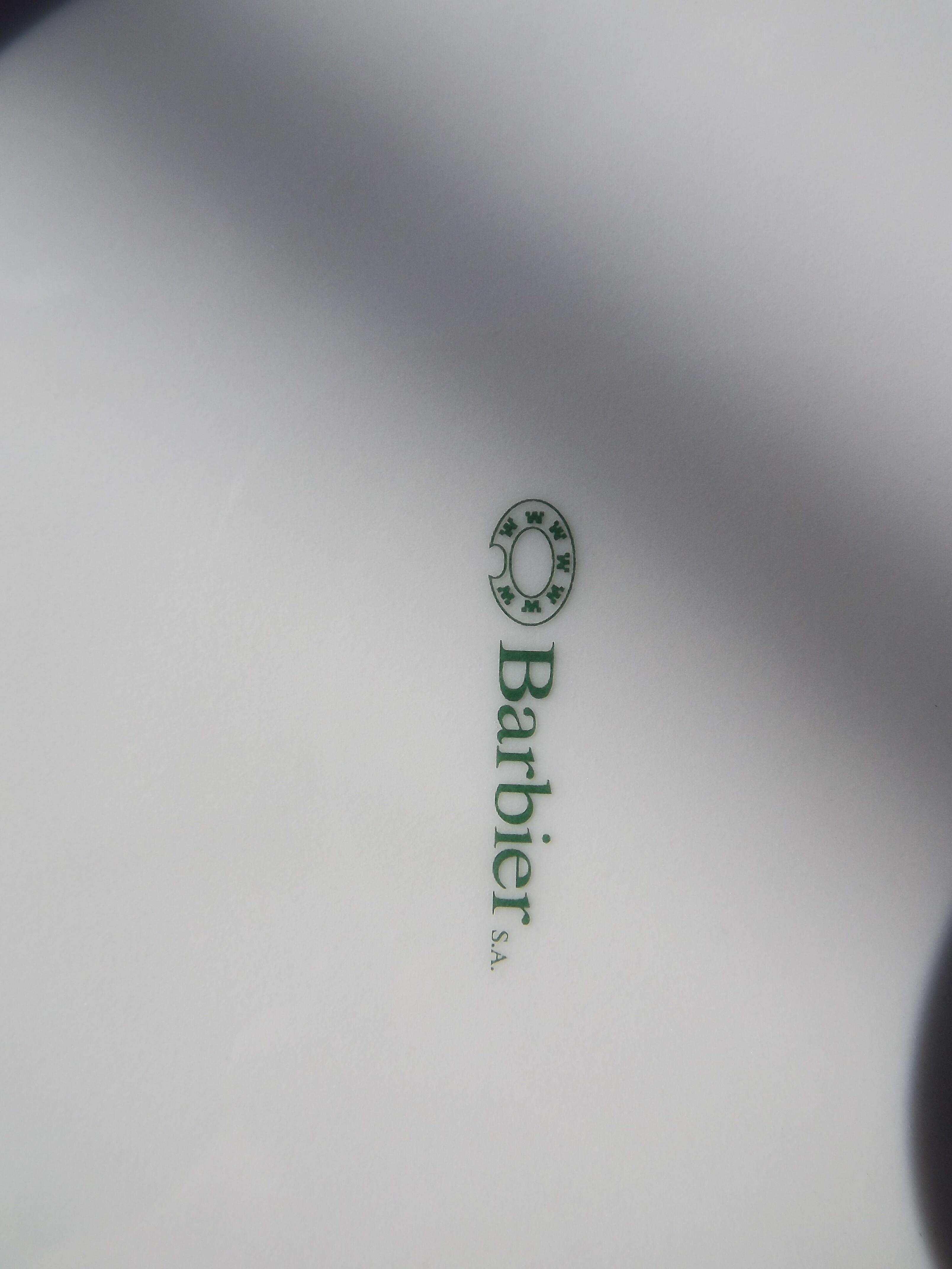 6 assiettes à desserts barbier