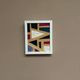 Swedish Oil on Canvas on Board – “Geometric Abstract” by C.A. Ekvall
