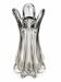 Murano glass vase in submerged flower shape
