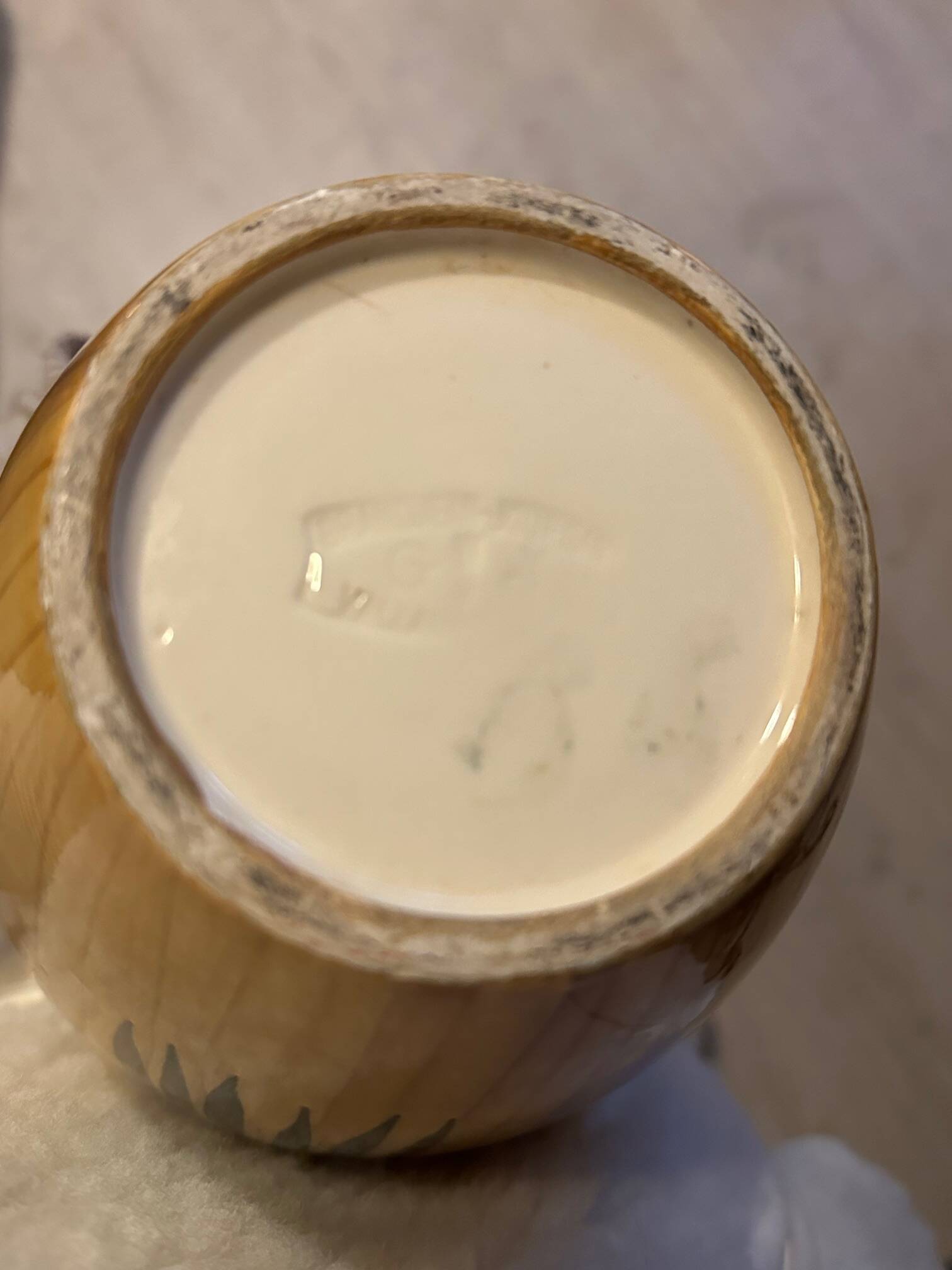 Pitcher and 2 glasses Vallauris