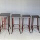 Set de 4 tables gigognes -958 a - par KOHN vers 1905, design Siegel- no Tho