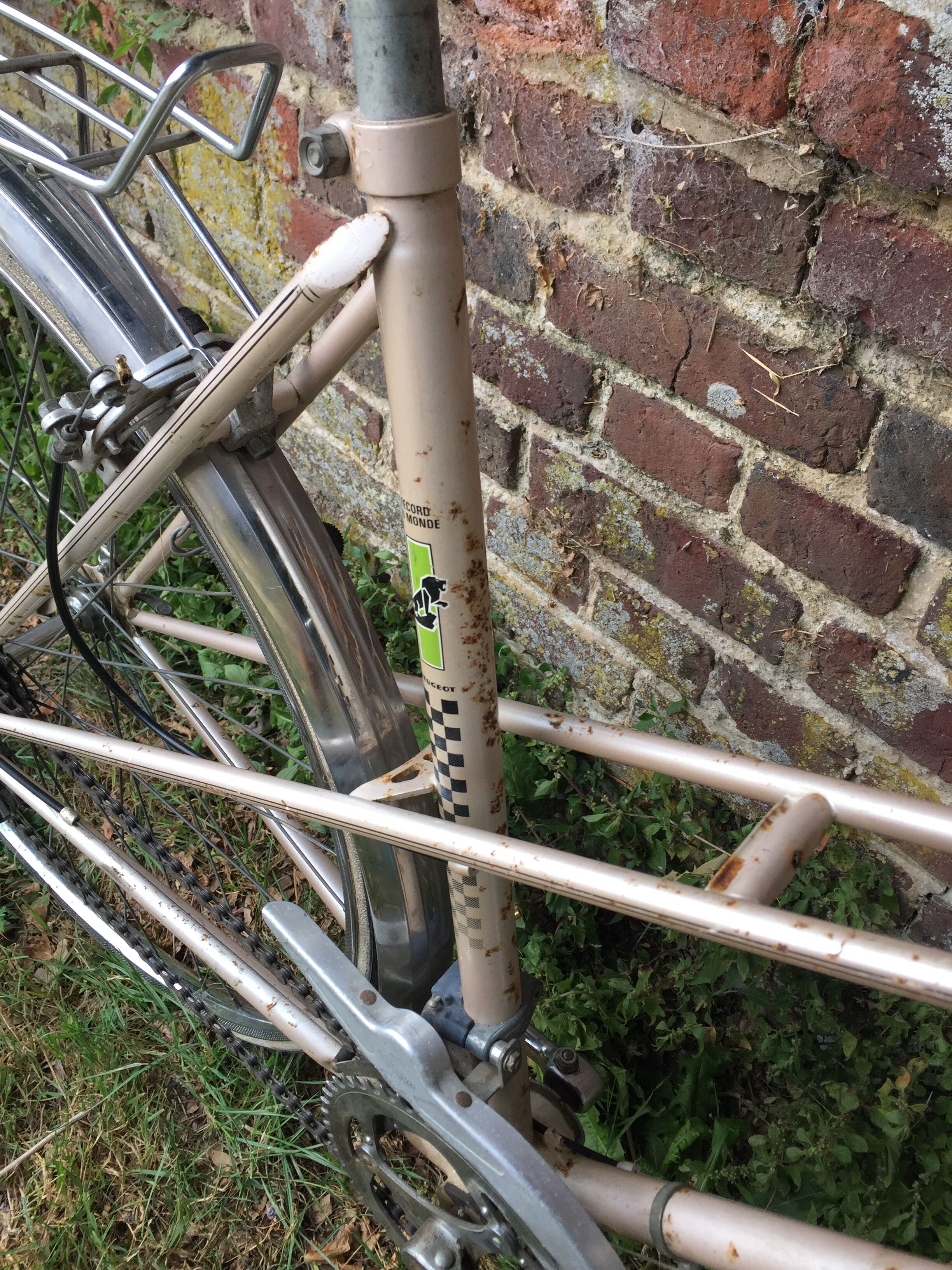 Vintage Peugeot 103 bike