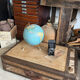 Vintage 50s cabin trunk with wooden hangers