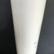 White and brown white and brown form évase vase leaf pattern - 40 cm
