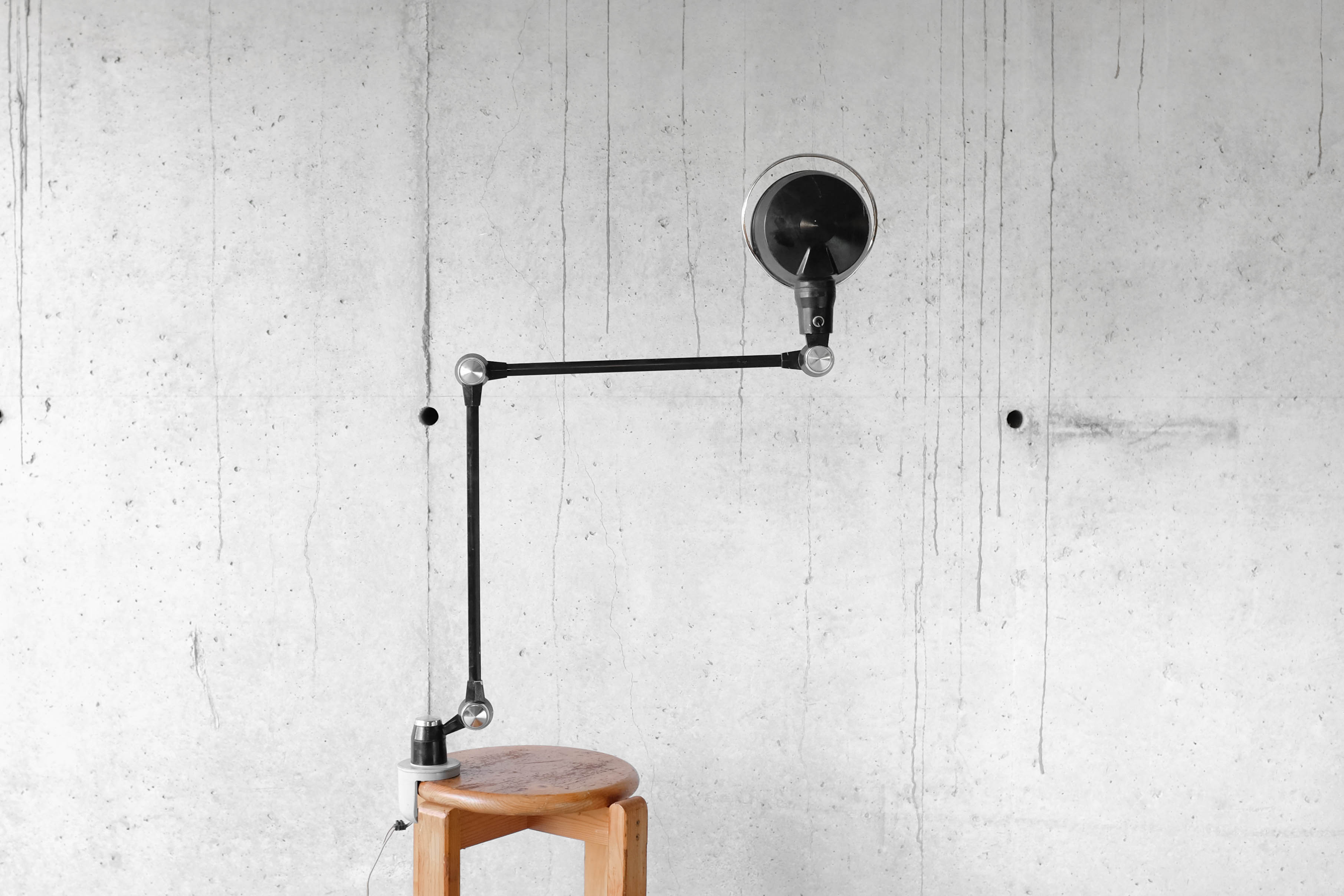 Jielde lamp LAK 2 arms, years 60