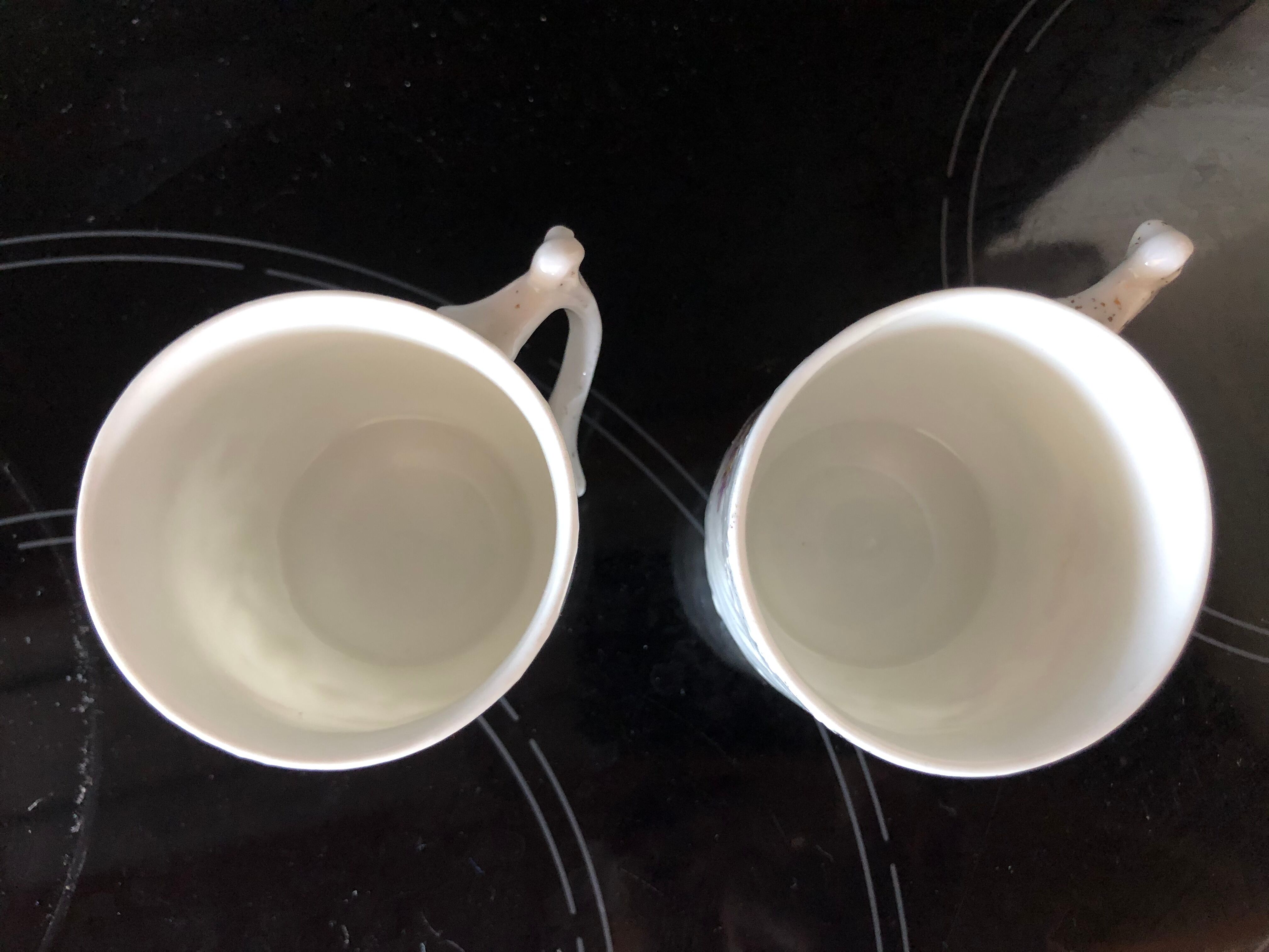 Set de 2 tasses anciennes Limoges