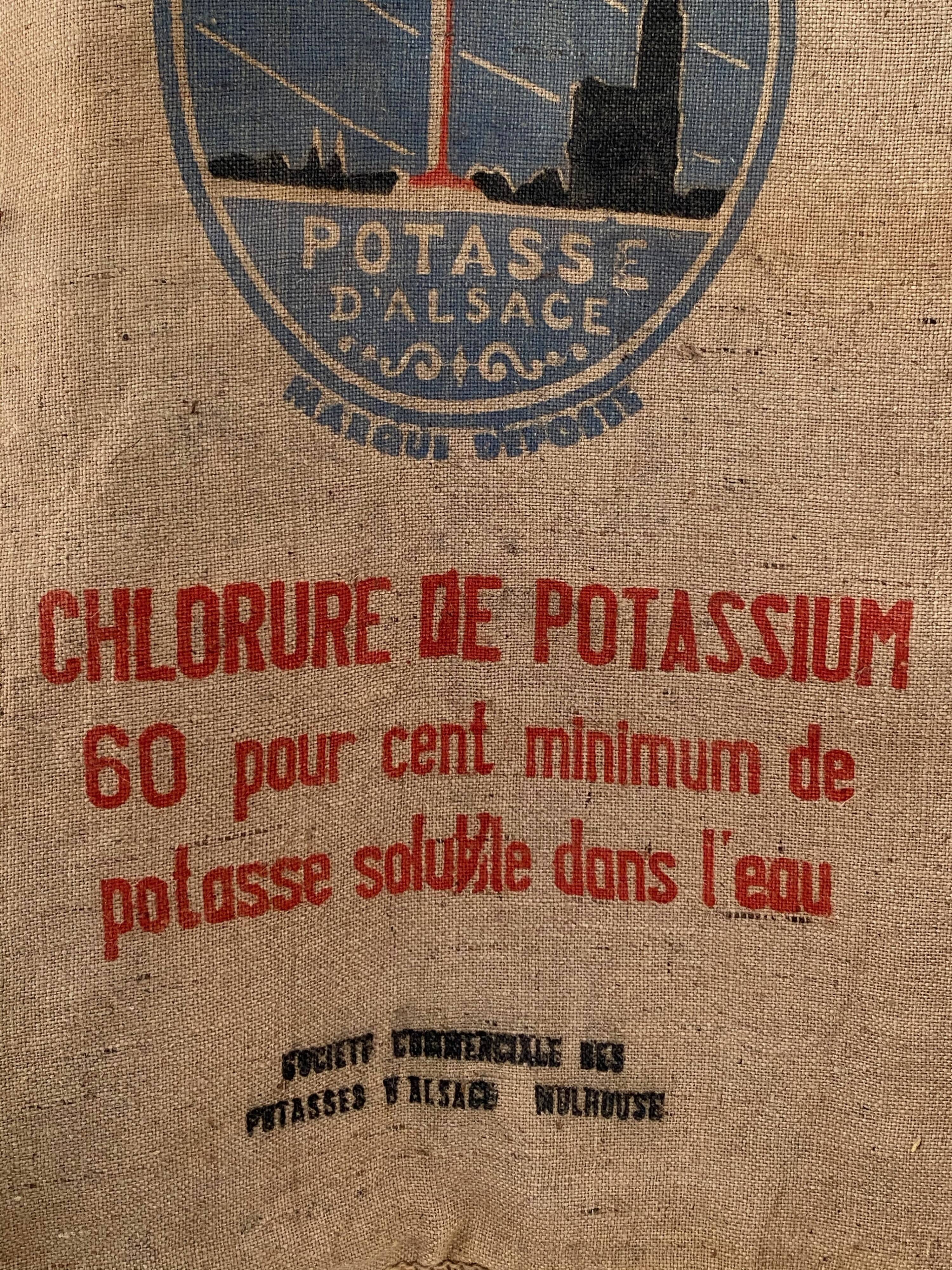 Jute bag "Potasse d'Alsace"