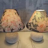 Two bedside lamps at the end of the 70s