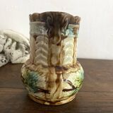 Antique Art Nouveau slip pitcher