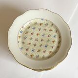 Service of 23 large flat porcelain plates SFP Société Française de Porcelaine