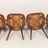 Set of 4 dining chairs by Antonín Šuman, 1960s