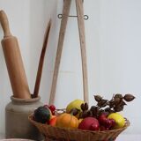 Vintage wicker basket