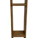 Vintage oak wall / book shelf 1970s wood minimalist design