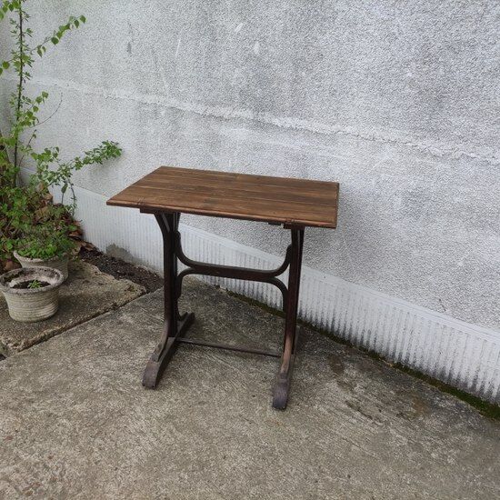 Antique bistro table