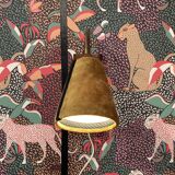 Pair of modular wall lights, Scandinavian design, 1950s.