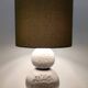 Engraved Ceramic Table Lamp "Siviglia" by Aldo Londi for Bitossi, Italy