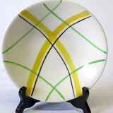 6 soup plates from Gien, "Sarabande" model, in very good condition.
