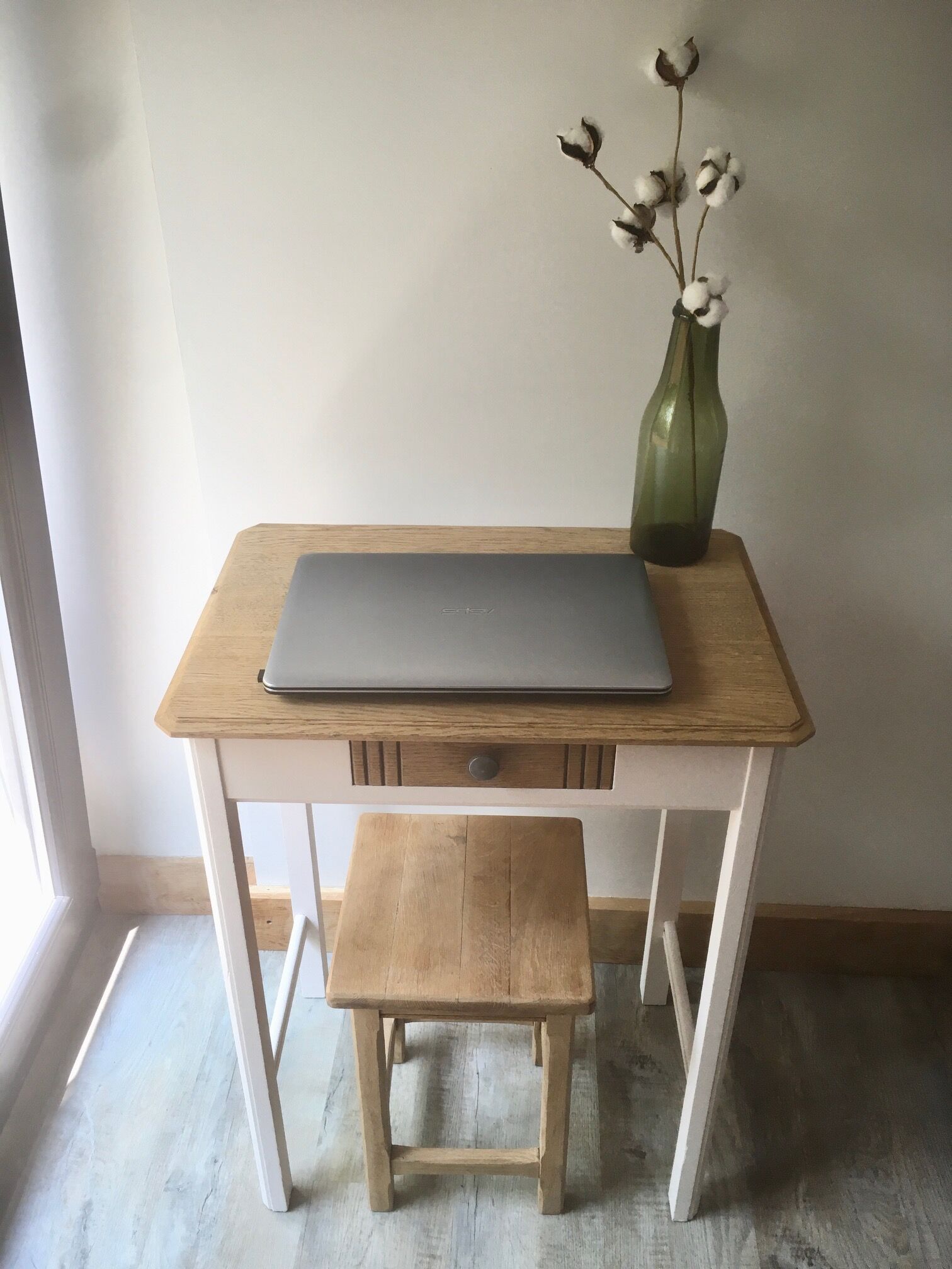 Wooden side table