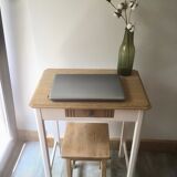 Wooden side table