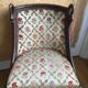 Pair of gooseneck gondola chairs