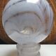 Globe lamp Italy marbled decoration space age