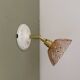 Vintage lampshade wall light in pink glass - tableware collection -