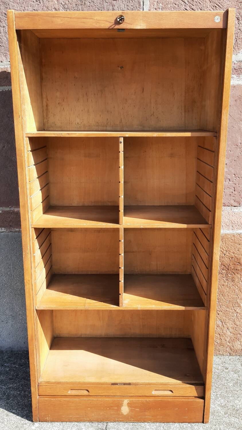 "JB" sliding curtain (notary) filing cabinet