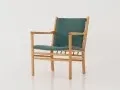Beech armchair, Danish design, 1970s, designer: Erik Ole Jørgensen, manufacture: Tarm Stole & Møbelfabrik