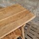 Old work table kitchen island bar table oak