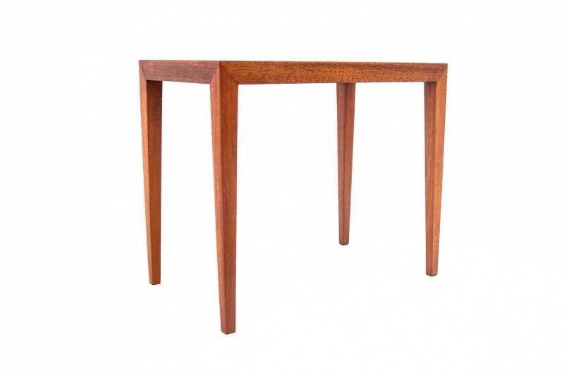 Teak coffee table, Haslev Møbelfabrik, Denmark, 1960s