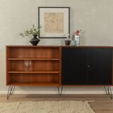 60s Sideboard with Sliding Doors, Wk Möbel