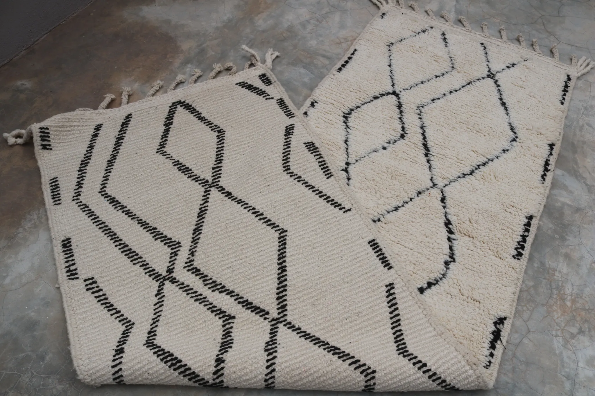 Beni Ouarain rug, 295 x 90 cm - R317