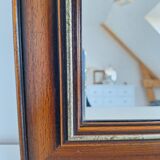 Vintage wooden mirror