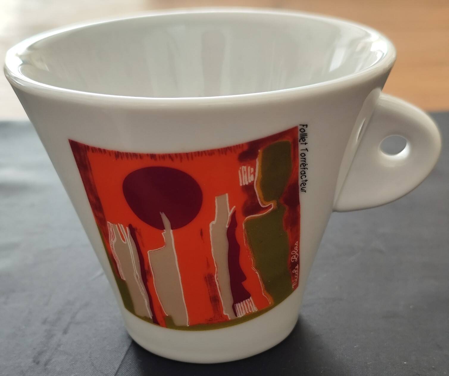 Porcelain Coffee or Herbal Tea Cup.
