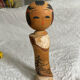 Kokeshi vintage hand painted wood
