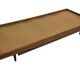 Vintage mid century daybed teak design with drawers