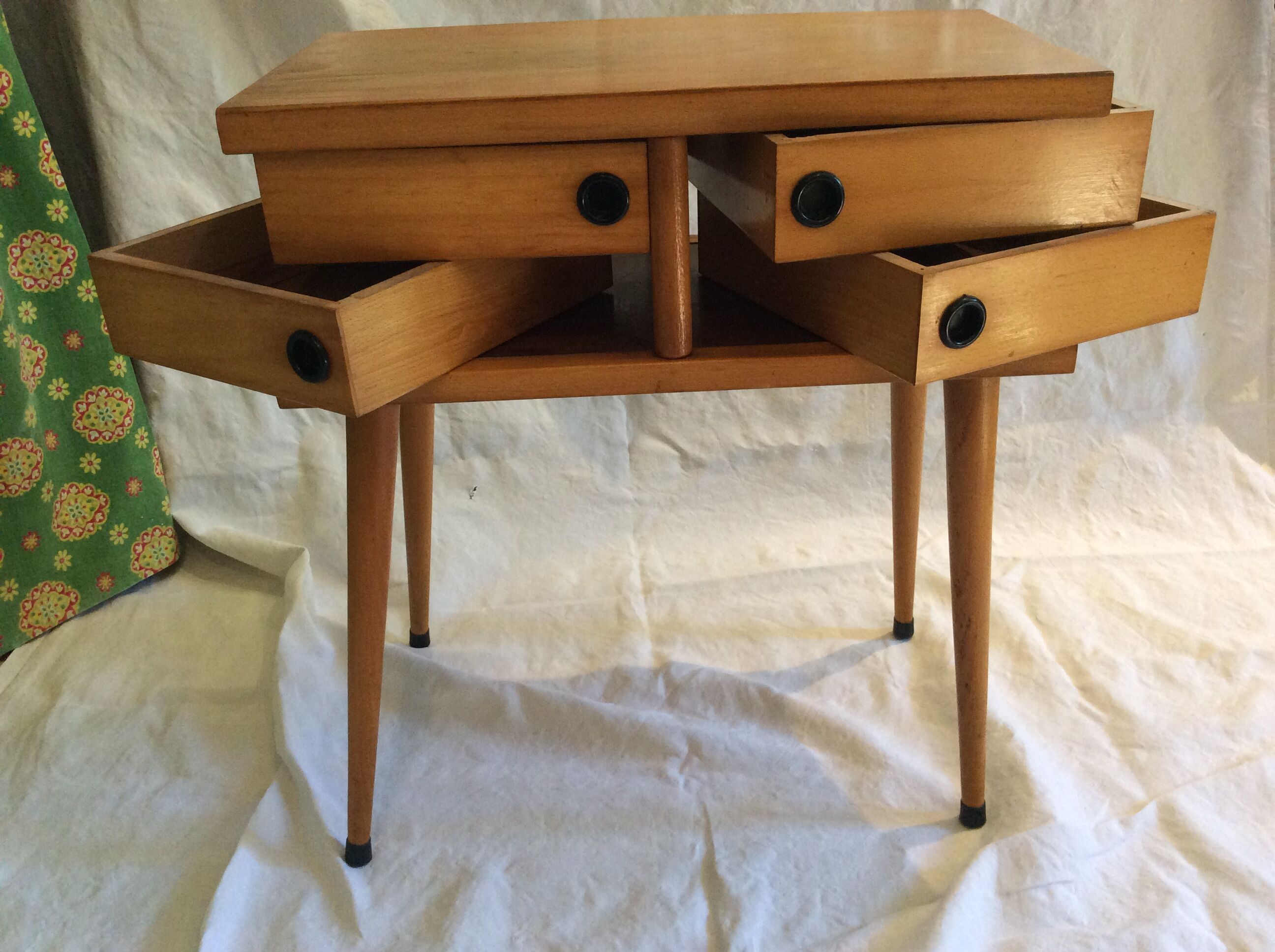 Vintage bedside table 1950