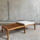 Early edition bench AT-18 by Hans J Wegner for Andreas Tuck