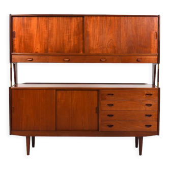 Fine Danish Top Cabinet / Sideboard in Teak 1950s