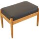 Danish Footrest new upholstery